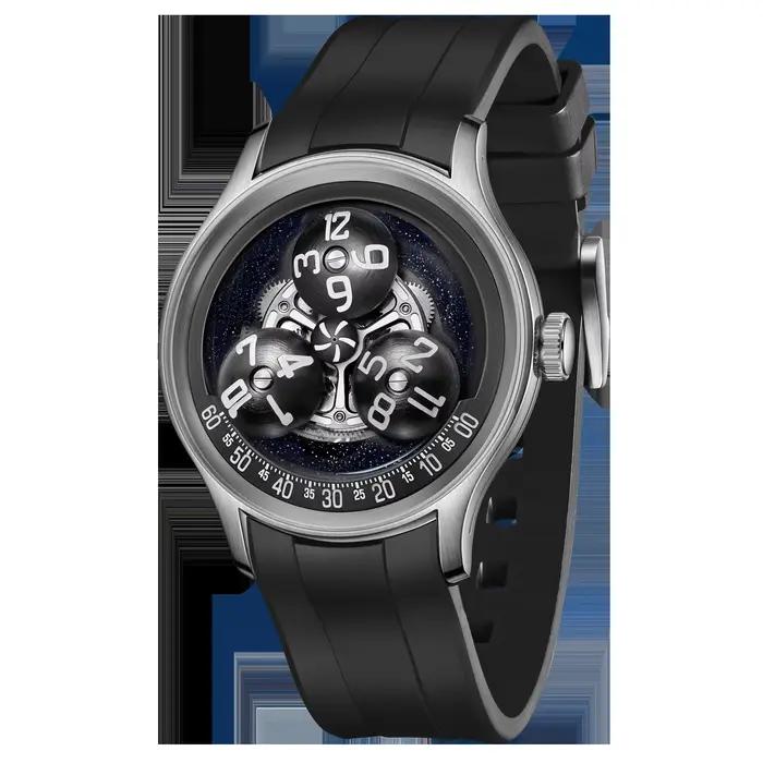 OBLVLO Nouveau Design Trisome Star Planet Montre existent Pour Hommes De Luxe Super Shoous SION L Bo