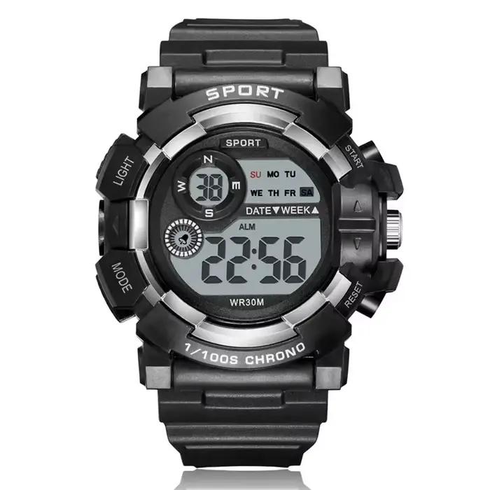 YIKAZE mode sport montres hommes femmes montre numérique étanche lumineux réveil électronique montre