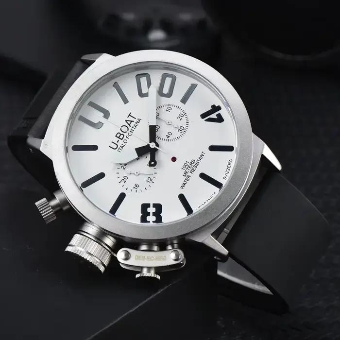 Montres populaires de la marque U-BOAT, montres de Genève pour hommes, chronographe multifonction, m