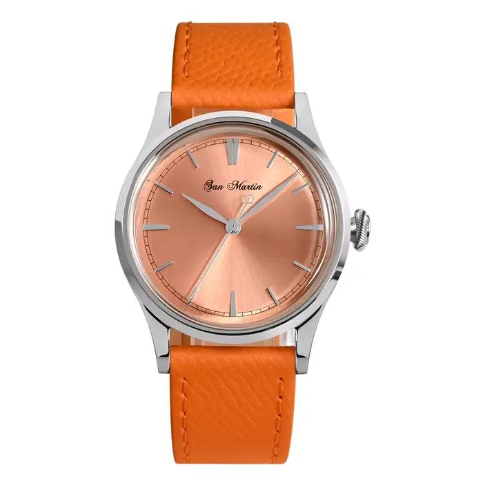 San Martin 38mm montre automatique pour hommes montres mécaniques poignet à remontage automatique PT