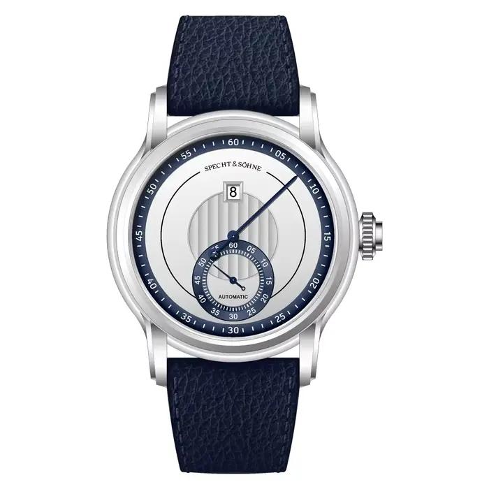 Specht & Söhne – montre mécanique automatique pour hommes, avec cristal saphir, en acier inoxydable,
