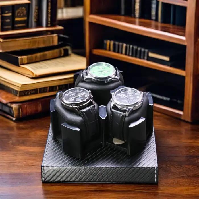 Remontoir de montre automatique 3 fentes 2 Modes câble USB remontoirs de montre d'alimentation pour 