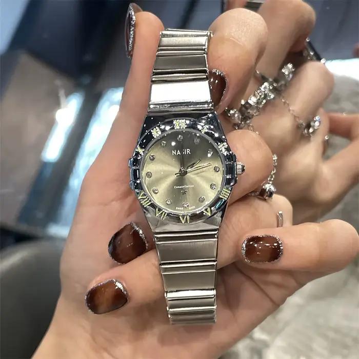 Montre mécanique pour femme CILOA, très vendue, montre à quartz exquise pour femme, montre ronde