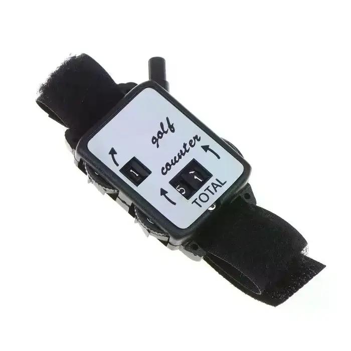 Compteur de score mécanique de golf en forme de montre-bracelet, suivi des numéros portable pour une