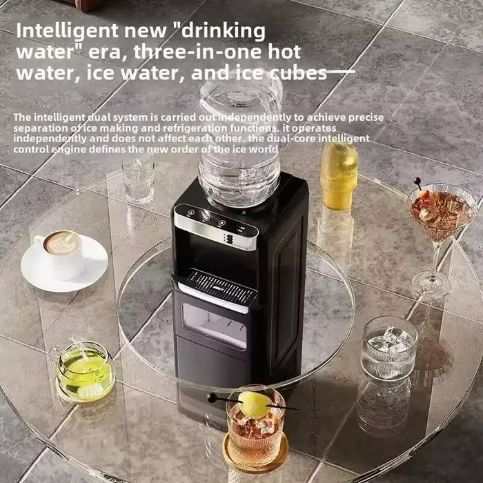 Distributeur d'eau automatique avec fonction de fabrication de glace, eau chaude et froide, design c