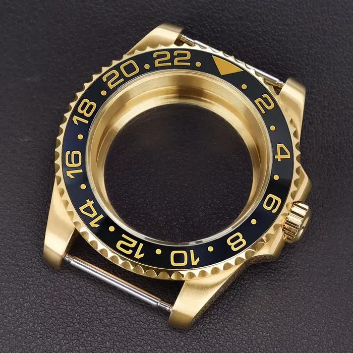 Boîtier de montre 40mm 20ATM pour Deepsea SUB GMT, pour Seiko NH35 NH36 NH34 Miyota 8215 Eta 2824, m