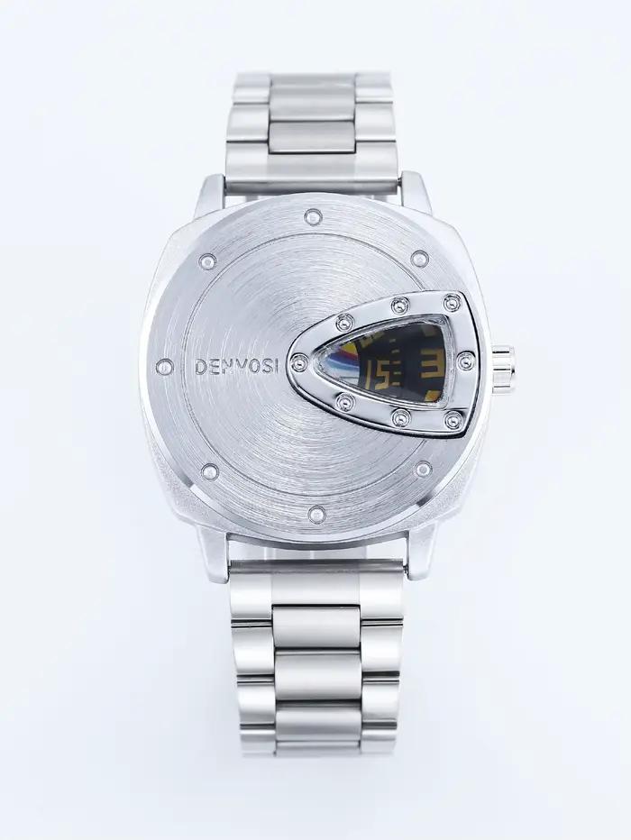 Montre créative pour homme DENVOSI, cadran triangulaire élégant, montre à quartz élégante et unique,