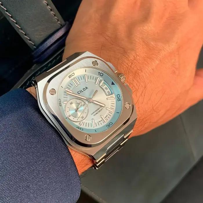 CILOA – montre haut de gamme pour hommes, mouvement mécanique automatique, marques de luxe, cadeaux 
