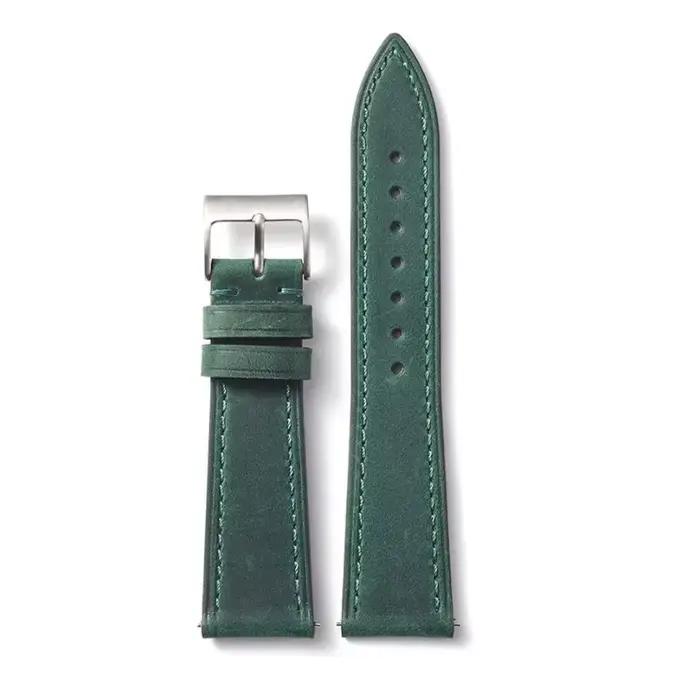 Bracelet de montre Vintage à dégagement rapide, 18mm 19mm 20mm 21mm 22mm, noir marron, ceinture de p