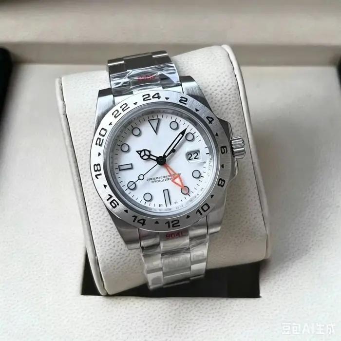 Montres pour hommes à mouvement automatique, mécanisme automatique, lumineuses dans le noir, lunette