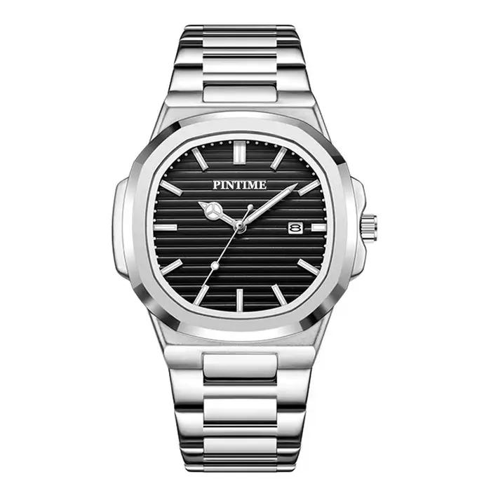 Nouvelle montre torsadée de luxe pour hommes et femmes montre-bracelet en cuir sport décontracté mon