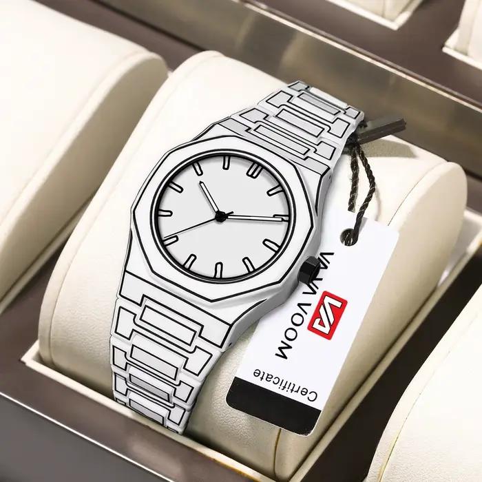 2025 nouveaux hommes créatifs montre en Silicone VA VA VOOM marque mouvement à Quartz lignes créativ