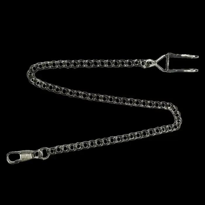 Chaîne de montre de poche en alliage tendance, style vintage, chaîne de taille classique, chaîne en 