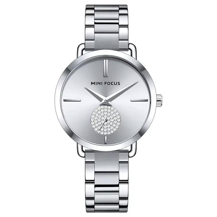 Montres de Luxe pour Femmes 2026 Nouvelle Collection Élégante Argent Minimaliste Affaires Dames Mont