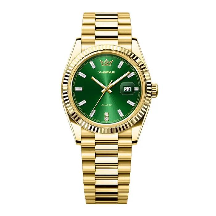 Nouvelle montre-bracelet pour homme 2025 - Style business et décontracté avec calendrier, montre à q