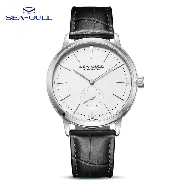 Nouvelle Montre Mécanique Seagull 2026, Montre Automatique pour Hommes, Luxe, Date, Bracelet en Cuir