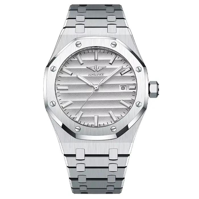 JINLERY montres automatiques montre mécanique de luxe pour homme Mechan montre-bracelet en acier ino