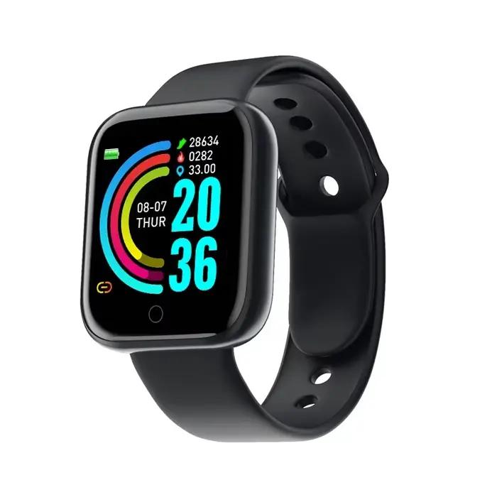Montre intelligente multifonctionnelle pour hommes et femmes, téléphone connecté Bluetooth, musique,