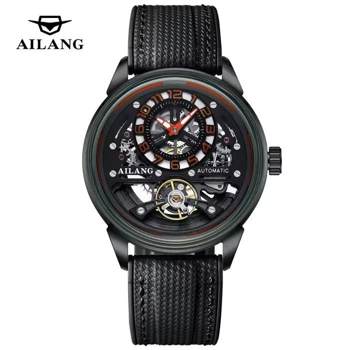 Nouvelles montres squelette mécaniques automatiques pour hommes, montre tourbillon sport, montre déc