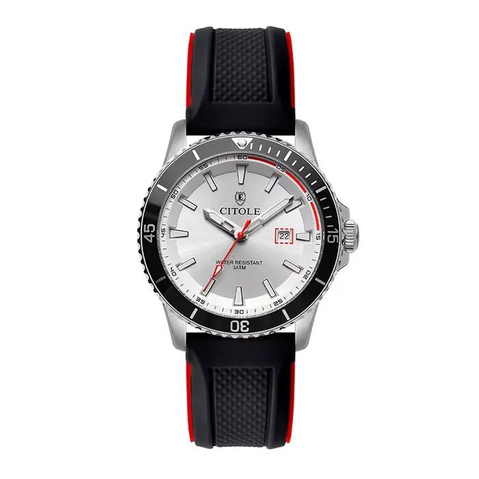 Montre CITOLE avec calendrier, bracelet en acier, étanche, mouvement à quartz MIYOTA, date, cadeau d