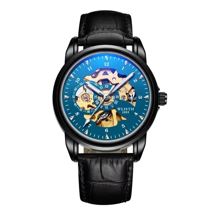 Montre originale pour homme, montre de luxe à mouvement automatique, montre évidée pour homme, montr