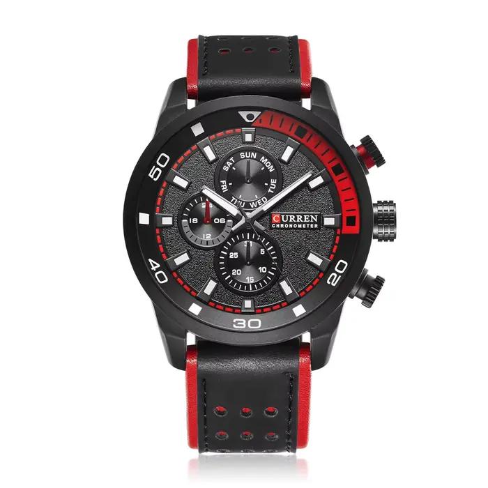 CURREN – montre à quartz étanche pour hommes, élégante, marque de luxe, 2017