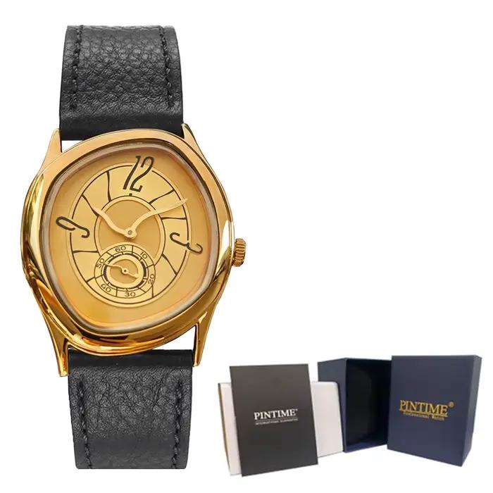 Série innovante de montres en quartz de forme spéciale avec mouvement importé, cadran de 32 mm, brac