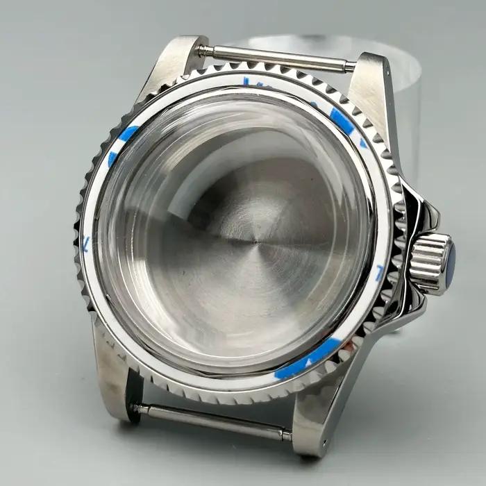 Boîtier de montre vintage de 39,5 mm avec dôme en cristal acrylique et lunette en aluminium - Convie
