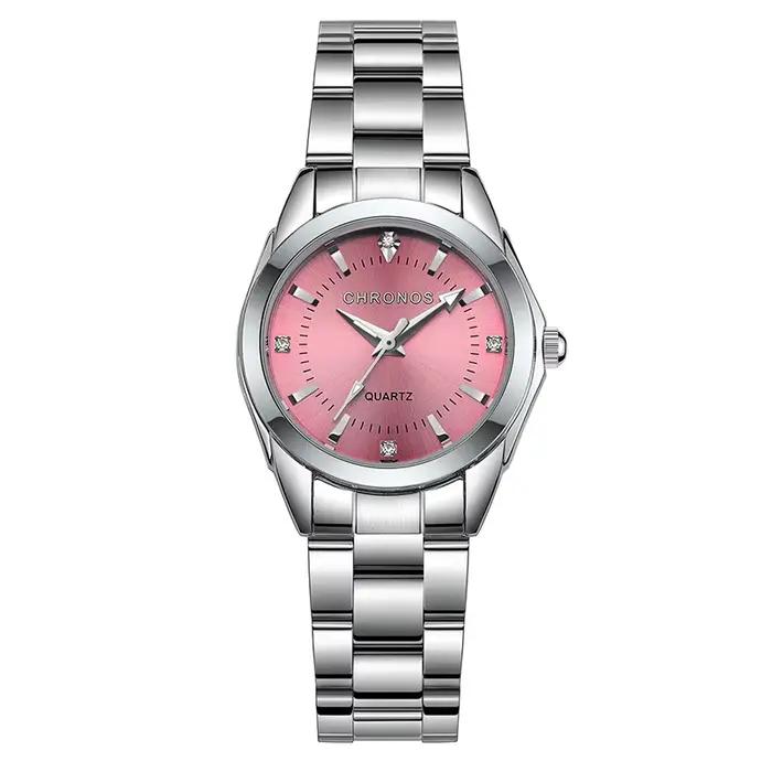 CHRONOS femmes élégantes montre de luxe dames marque de mode montre-bracelet mouvement à Quartz en a
