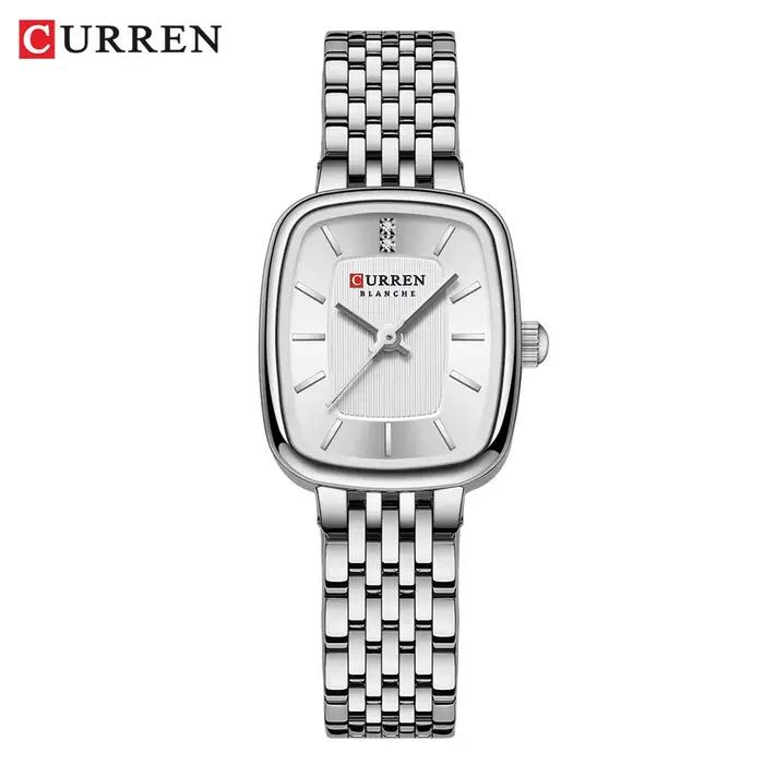 CURRN 9093 montre à Quartz pour femmes mode loisirs diamant Simple or argenté bande d'acier montre-b