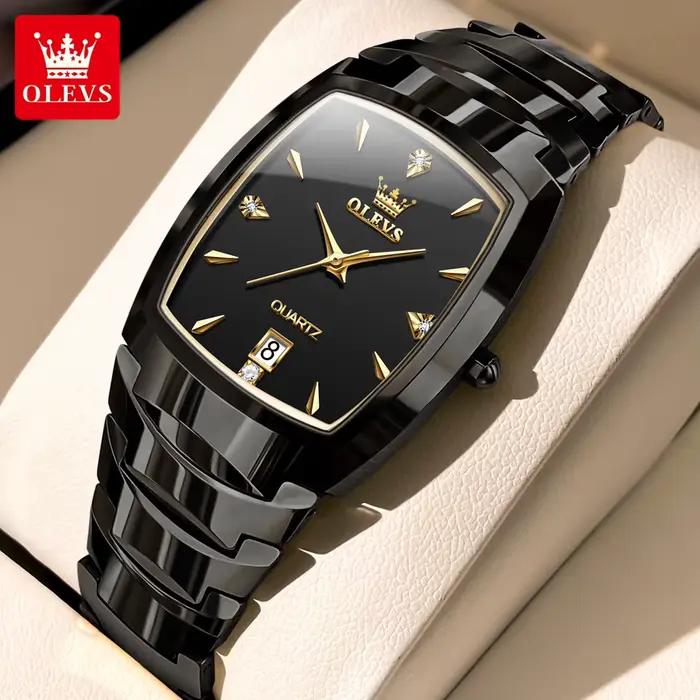 OLEVS 7006 montres pour hommes Top marque de luxe Original Quartz Wacth pour homme étanche boîtier e