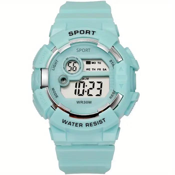 Petite montre à grand cadran frais et doux pour hommes et femmes, étudiants, Couples, sport, natatio