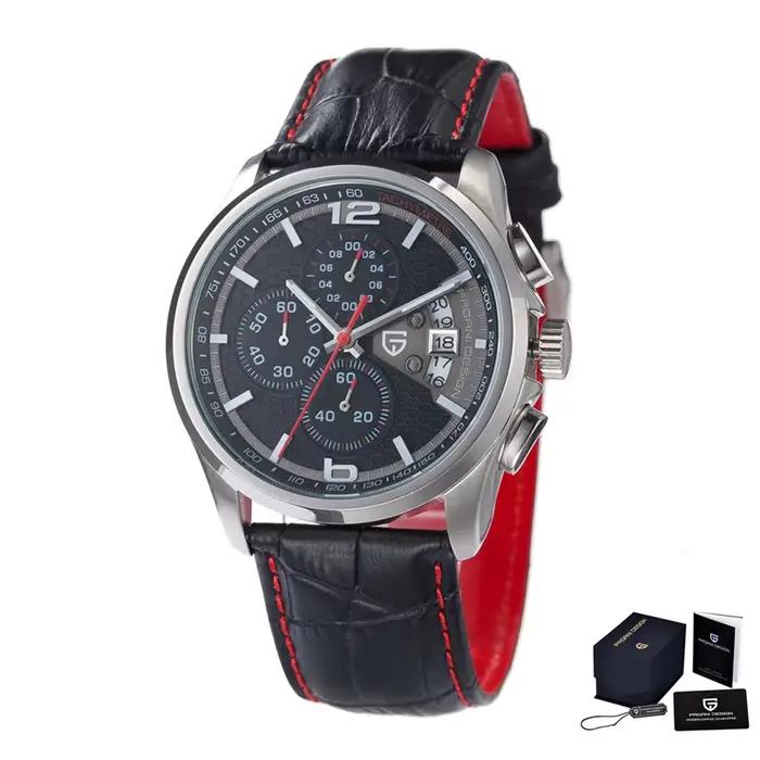 2025PAGANI DESIGN hommes montres militaires à Quartz chronographe calendrier Date étanche 30 m haute