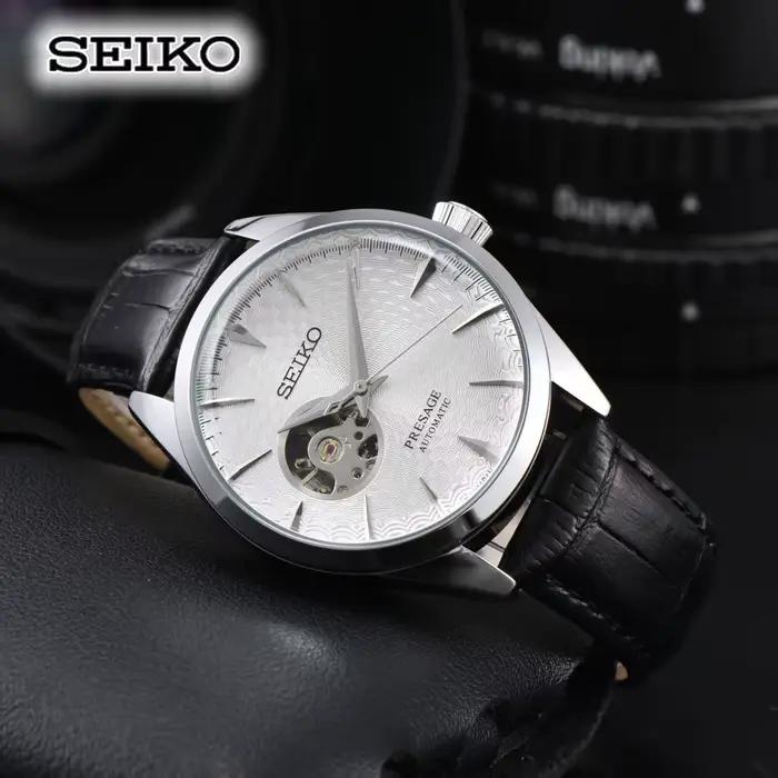 Montre Seiko Fashion Business Machinery, simple et décontractée, pour hommes et femmes, montre de co
