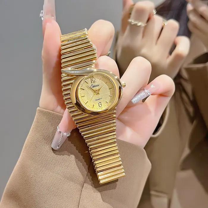 Montre à quartz de forme vintage CQ527, montre polyvalente de mode européenne et américaine, montre 