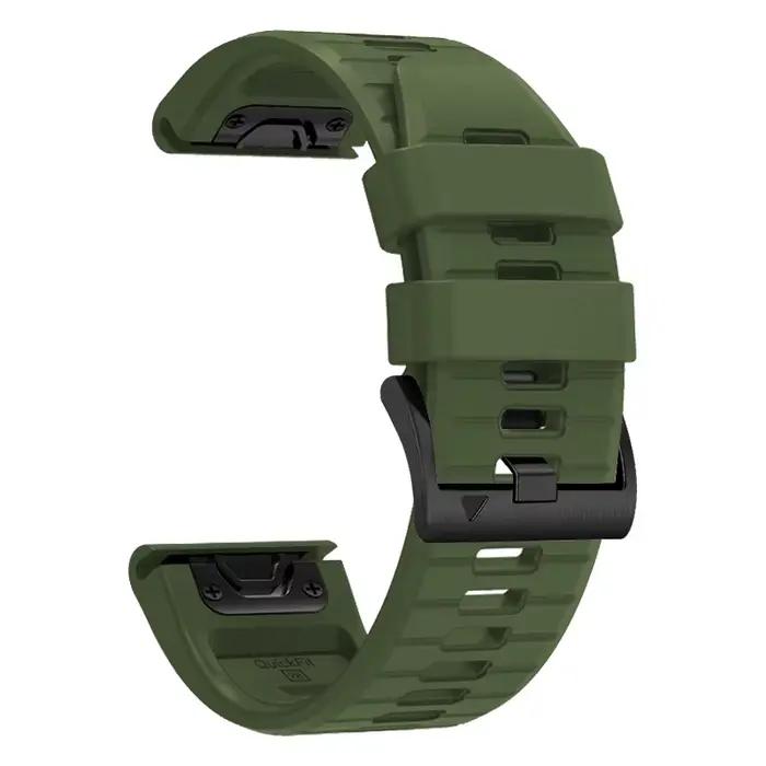 26mm/22mm Bracelet de montre pour Garmin Epix Pro Gen 2 47MM 51MM Epix Gen 2 47MM Bracelet en Silico