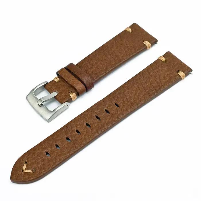 Bracelets en cuir véritable pour montre Vintage italien en détresse bracelet de montre intelligente 