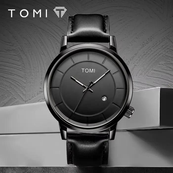 TOMI montre pour hommes de luxe mode marque originale montre à Quartz pour hommes d'affaires