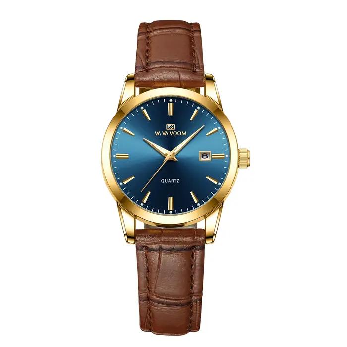 Femmes montres mode 29mm Mini classique luxe horloge or cuir mouvement à Quartz Style bohème décontr