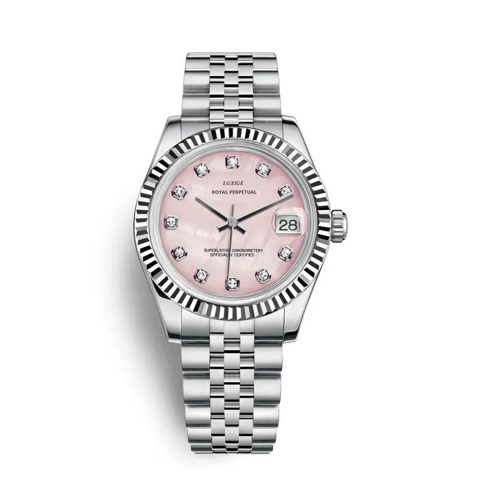 2024 nouvelle mode cristal femmes Bracelet montres haut de gamme diamant dames Montre à Quartz en ac