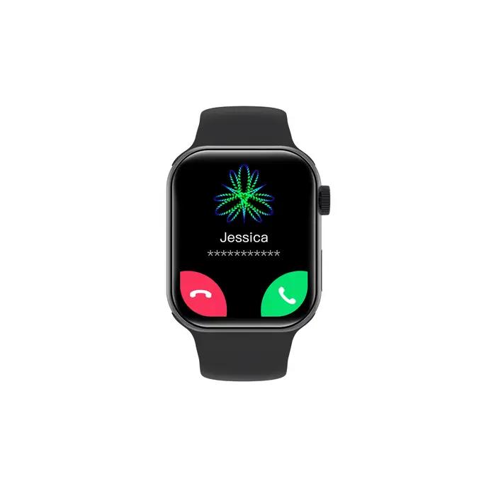 Montre intelligente pour hommes et femmes, appels Bluetooth, surveillance de la fréquence cardiaque 