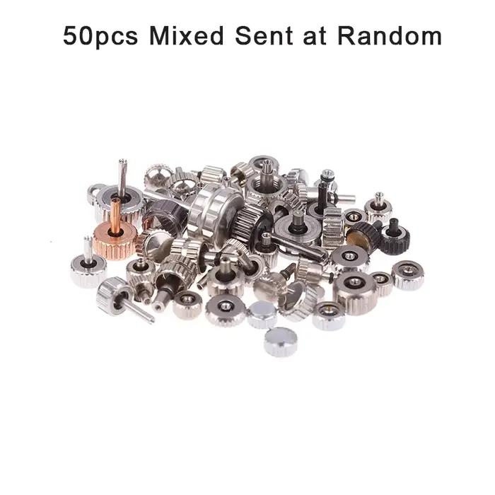 50/100 pièces accessoires de montre pièces de démontage têtes de démontage accessoires de bricolage 