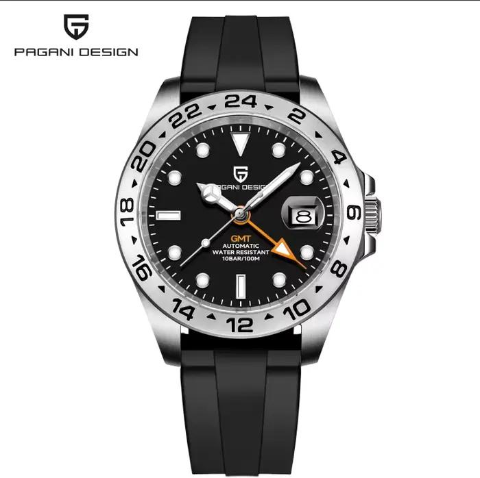 Pagani Design 2026 Nouvelle Montre de Plongée Homme 42 mm Saphir Mécanique Automatique GMT Étanche 1
