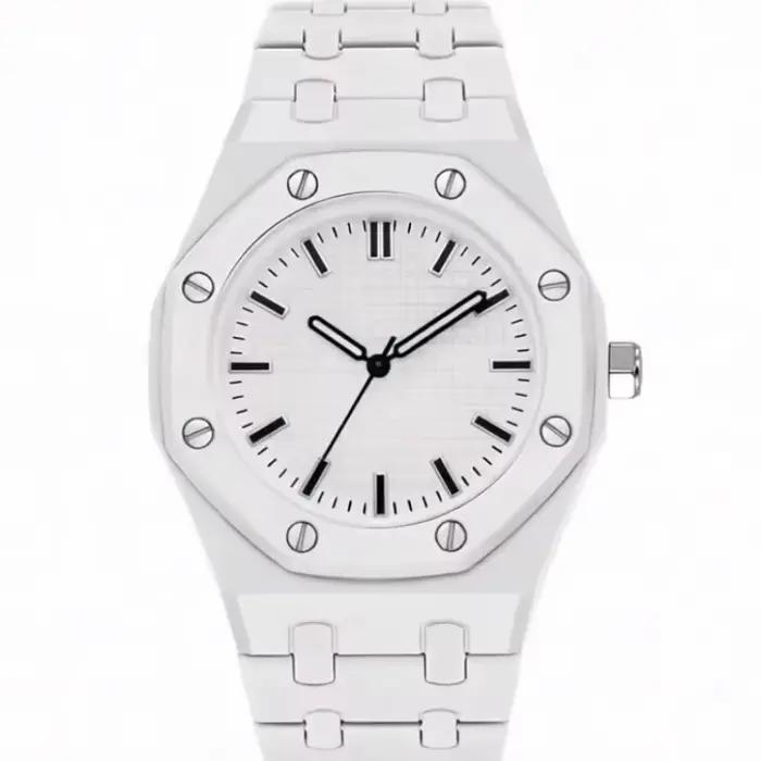 Montre Homme de Luxe de Marque Supérieure, Montre à Quartz d'Affaires, Montre Sportive en Plastique,