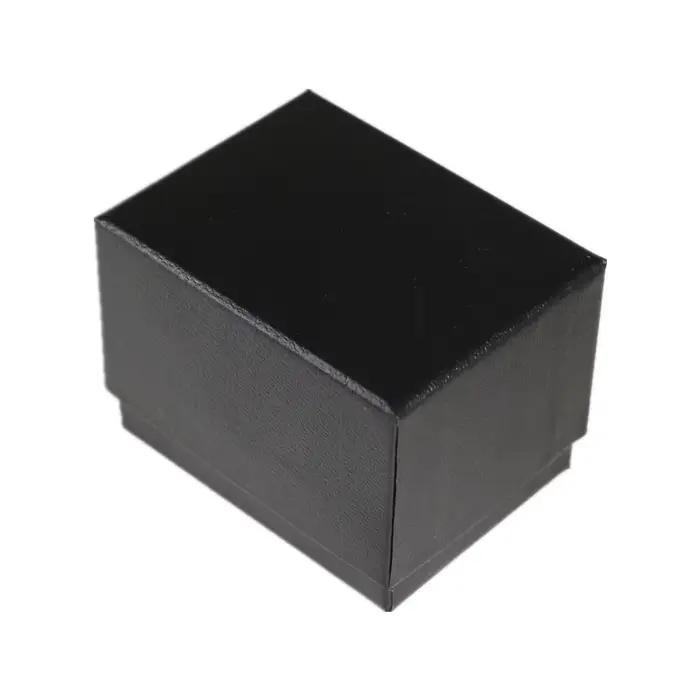 WESTBULL-Boîtes de Rangement Rétro à Motif Litchi Bleu et Noir, Emballage pour Montre, Bracelet, Bij