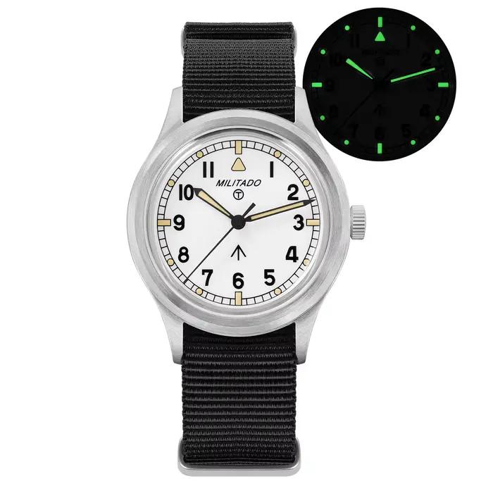 Militado ML22 nouvelle montre-bracelet pour hommes en édition limitée, montre à Quartz Miyota 2035, 