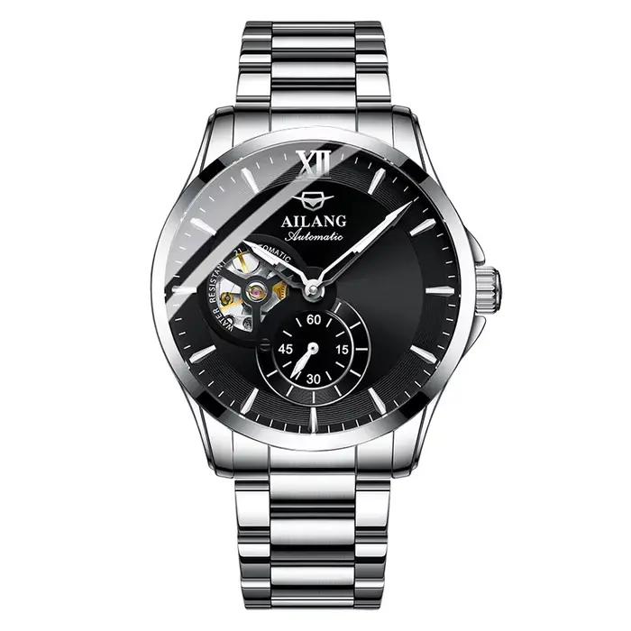 Montres pour hommes, tourbillon squelette, lumineuses, mécaniques, à remontage automatique, montre-b