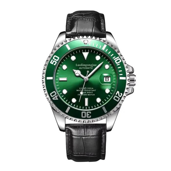 Montre de luxe haut de gamme pour homme, montre mécanique automatique squelette de style professionn