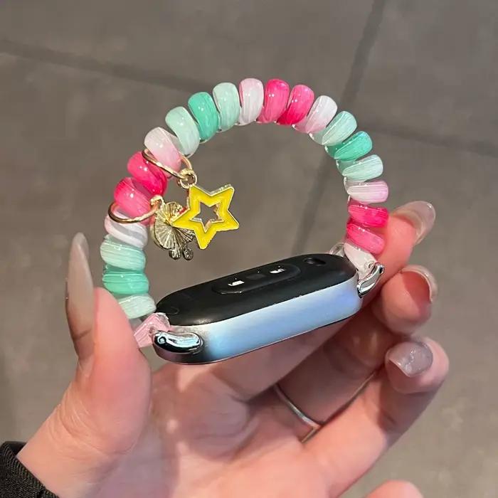 Bracelet de montre élastique pour mi band 10 9 8 nfc miband poignet ceinture de remplacement accesso