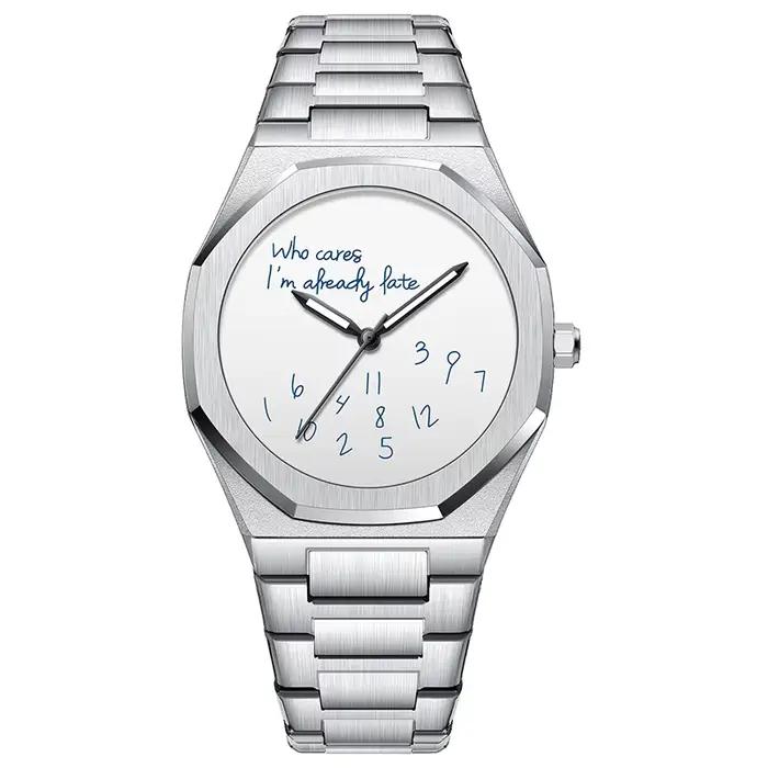 Montre pour homme élégante et luxueuse, classique, décontractée, avec cadran numérique arabe, bracel